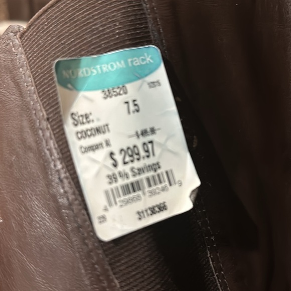 Tory Burch Christy Brown Leather Knee High Boots 7.5 - Picture 6 of 9